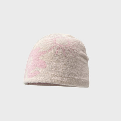 Winter Soft Jacquard Warm Knit Beanie Hat