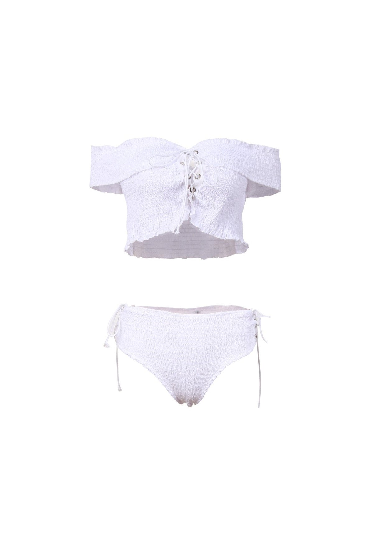 Summer New Sexy Cross Strap Two-Piece Bikini
