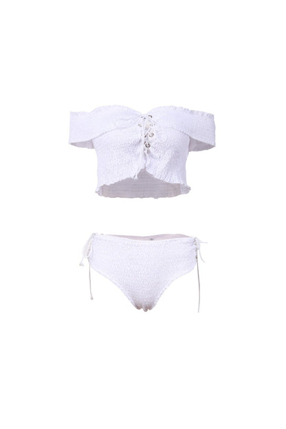Summer New Sexy Cross Strap Two-Piece Bikini