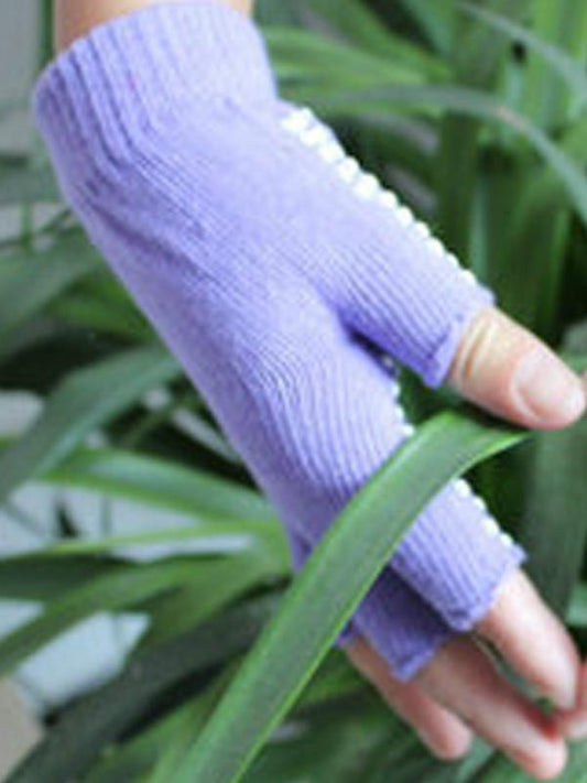 Yoga Gloves Fitness Lady Non-Slip Professional Glove Sports Exercise Training Half Fingers Woman Cotton Mittens
