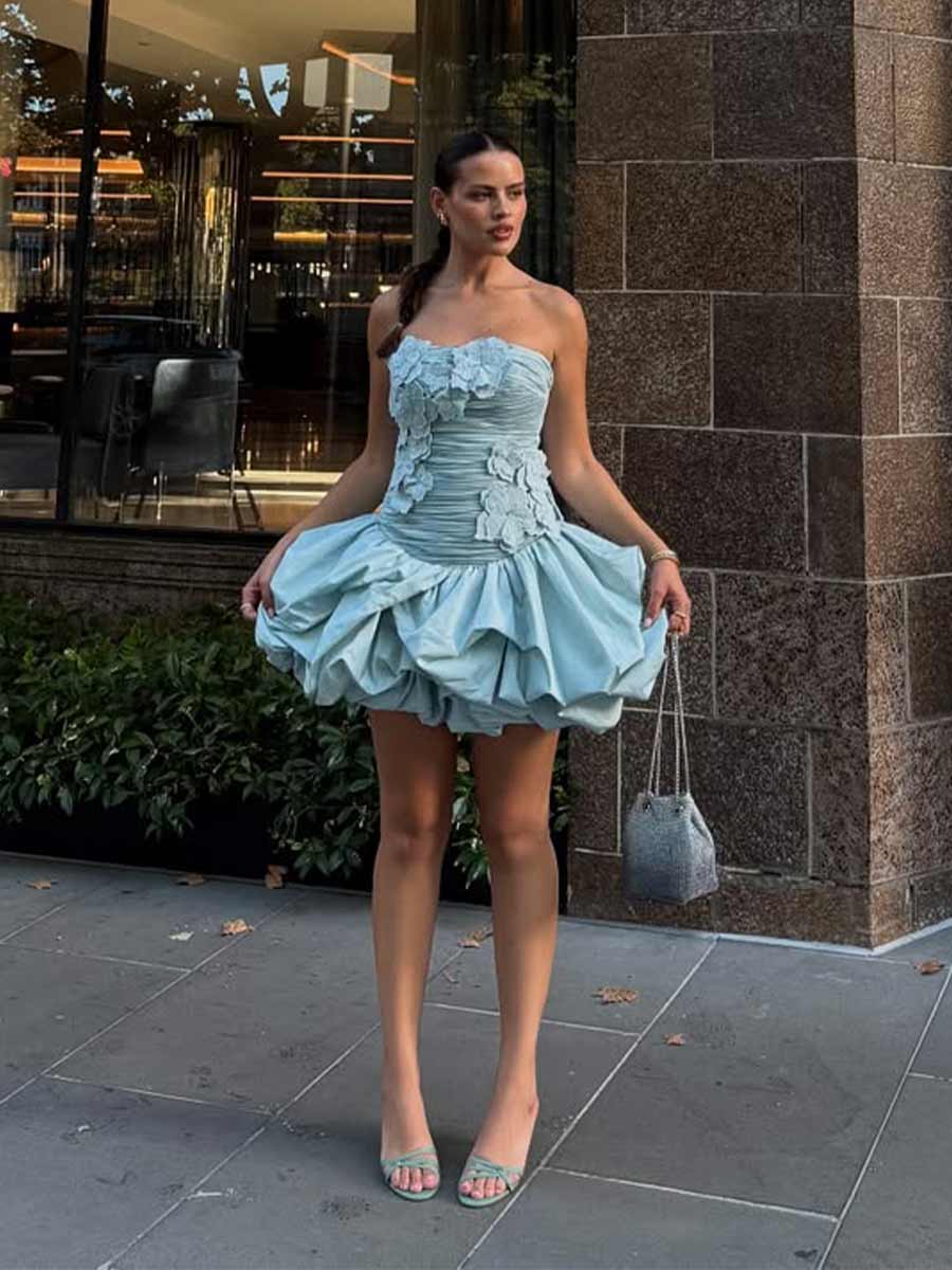 Sienna Strapless Mini Dress