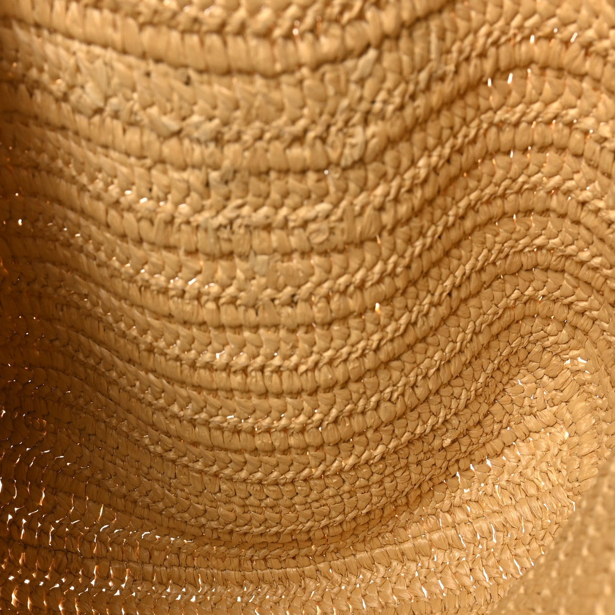 Yarn Raffia Effect Calfskin Crochet Embroidered Medium Logo Tote Tan Black