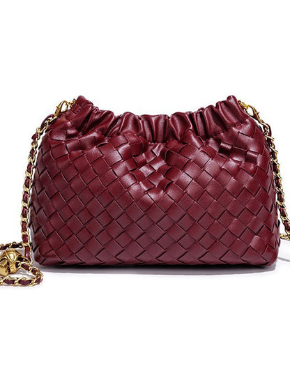 Valentina Hand-Woven Cloud Bag