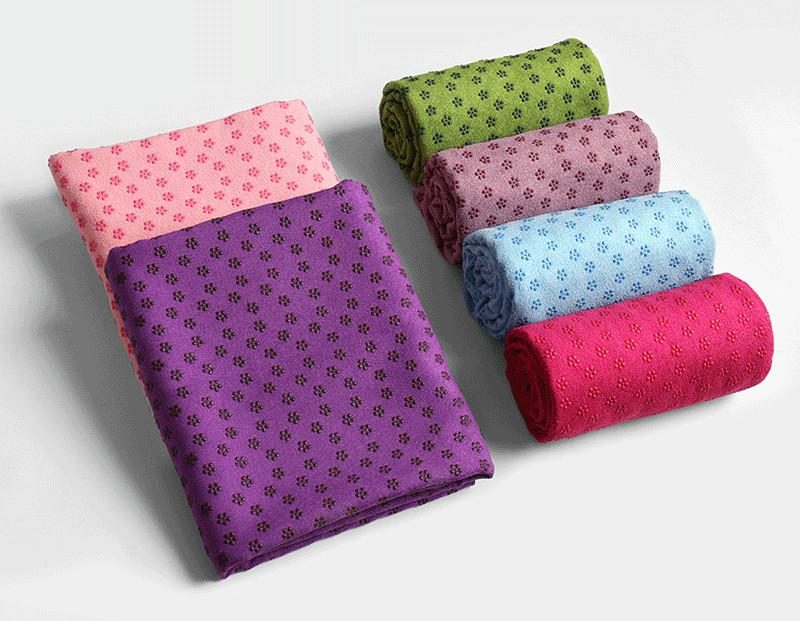 Widened And Thickened Yoga Blanket Non Slip Yoga Cloth Fitness Mat Blanket Sweat Absorbing Towel Mat Machine Washable