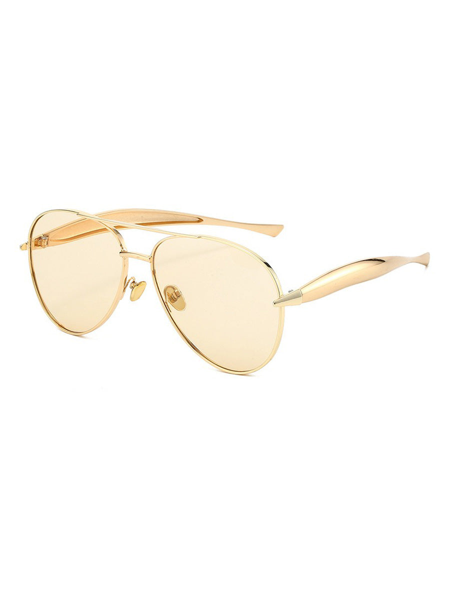 Hope Retro Aviator Sunglasses