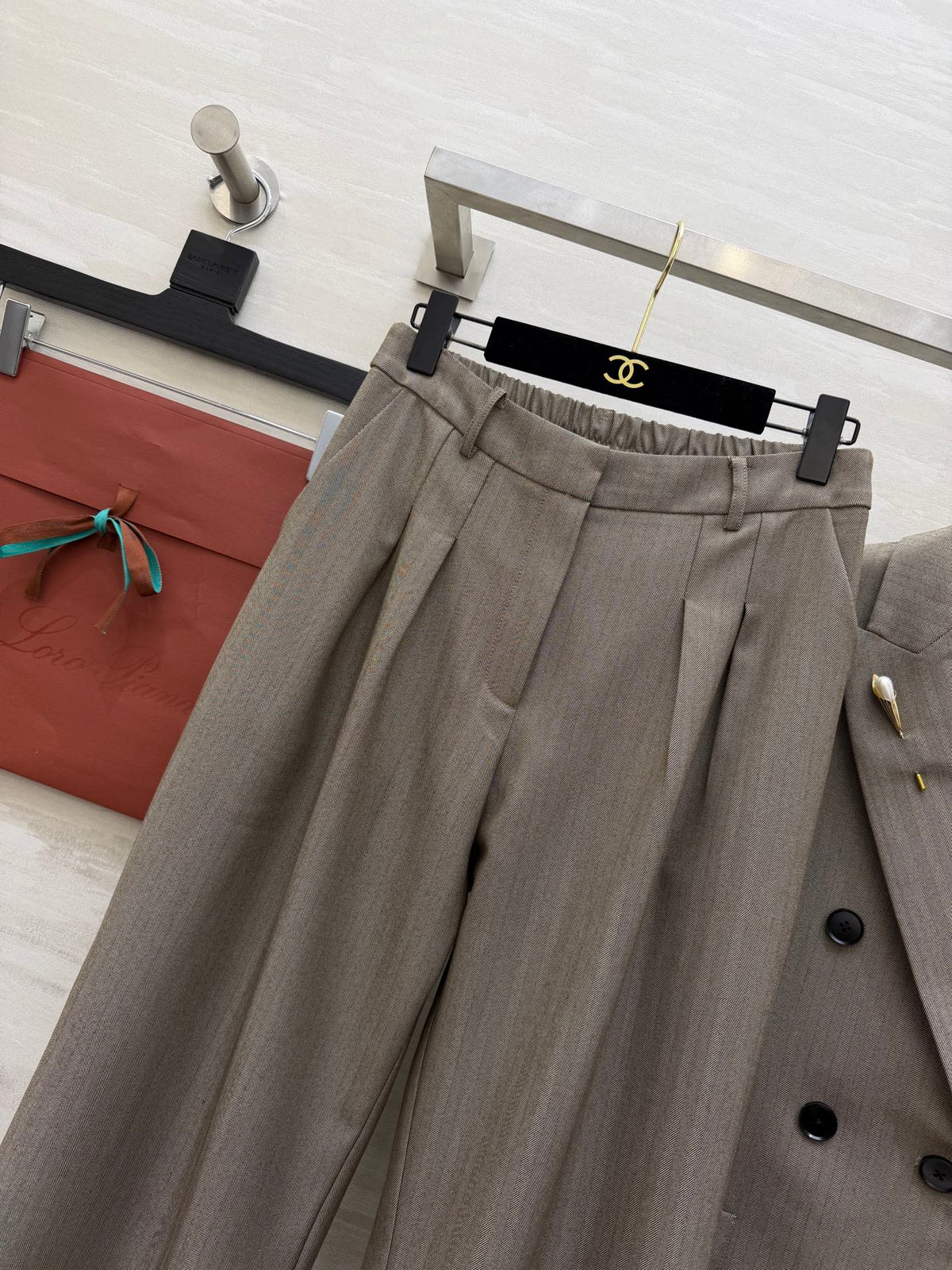 LP Milano Set Taupe Virgin Wool 346552