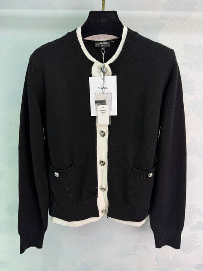 CC 26s Knitted Cardigan Top Wool 345002