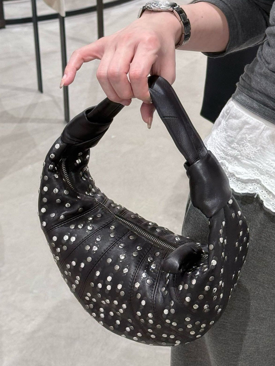 Chloe Riveted Horn Handbag