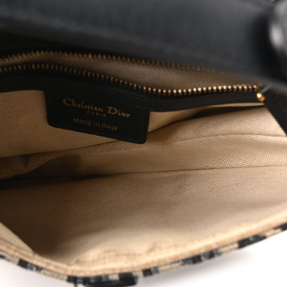 Oblique Saddle Bag Blue