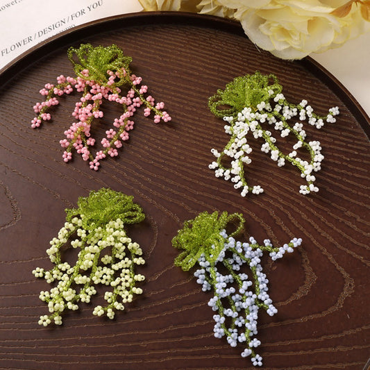 Earwish - Charming Beaded Flower Fringe Earrings - Summer &amp; Fresh