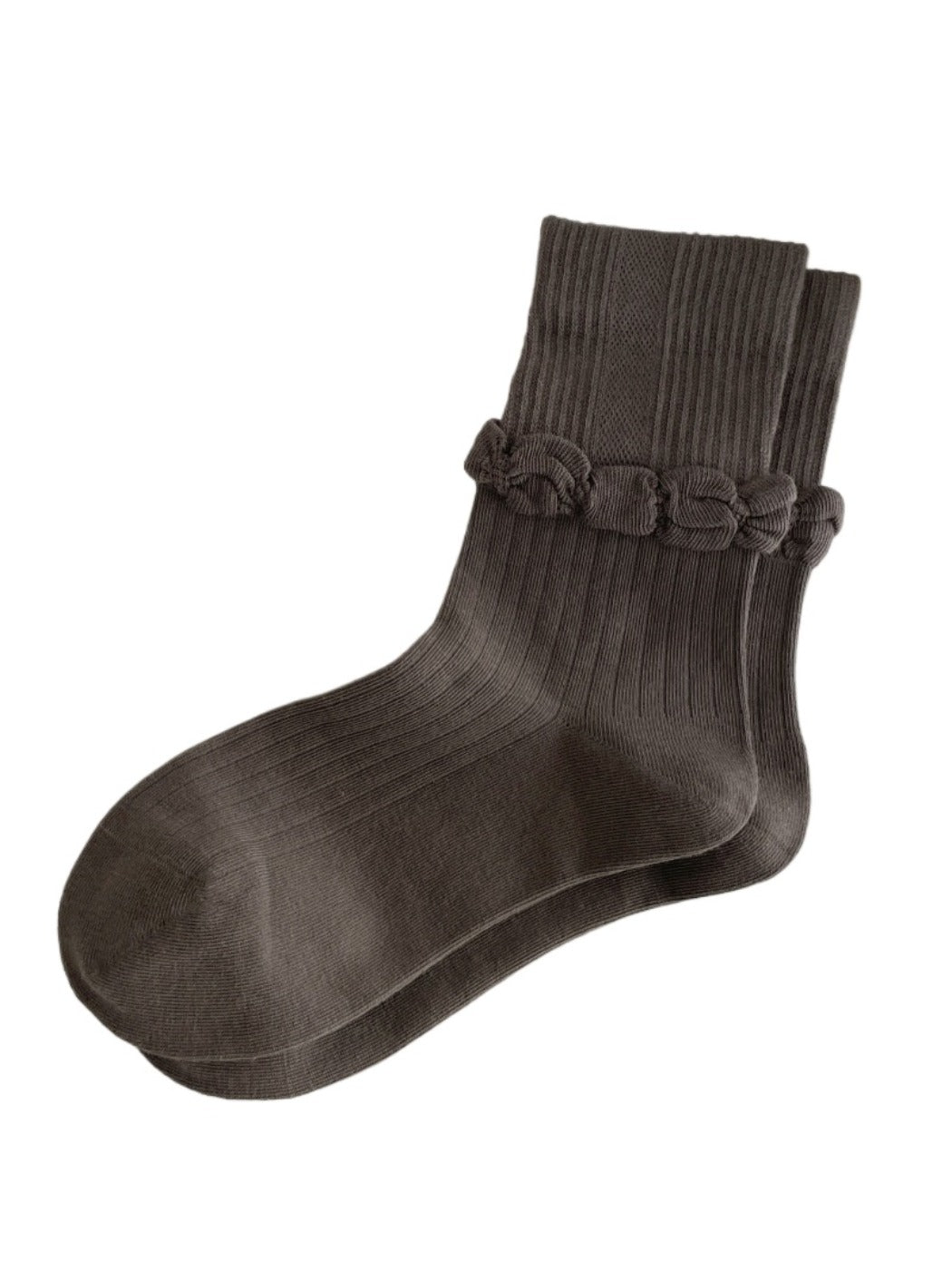 Rufia - Padded Lace-embroidered Mid-calf Socks
