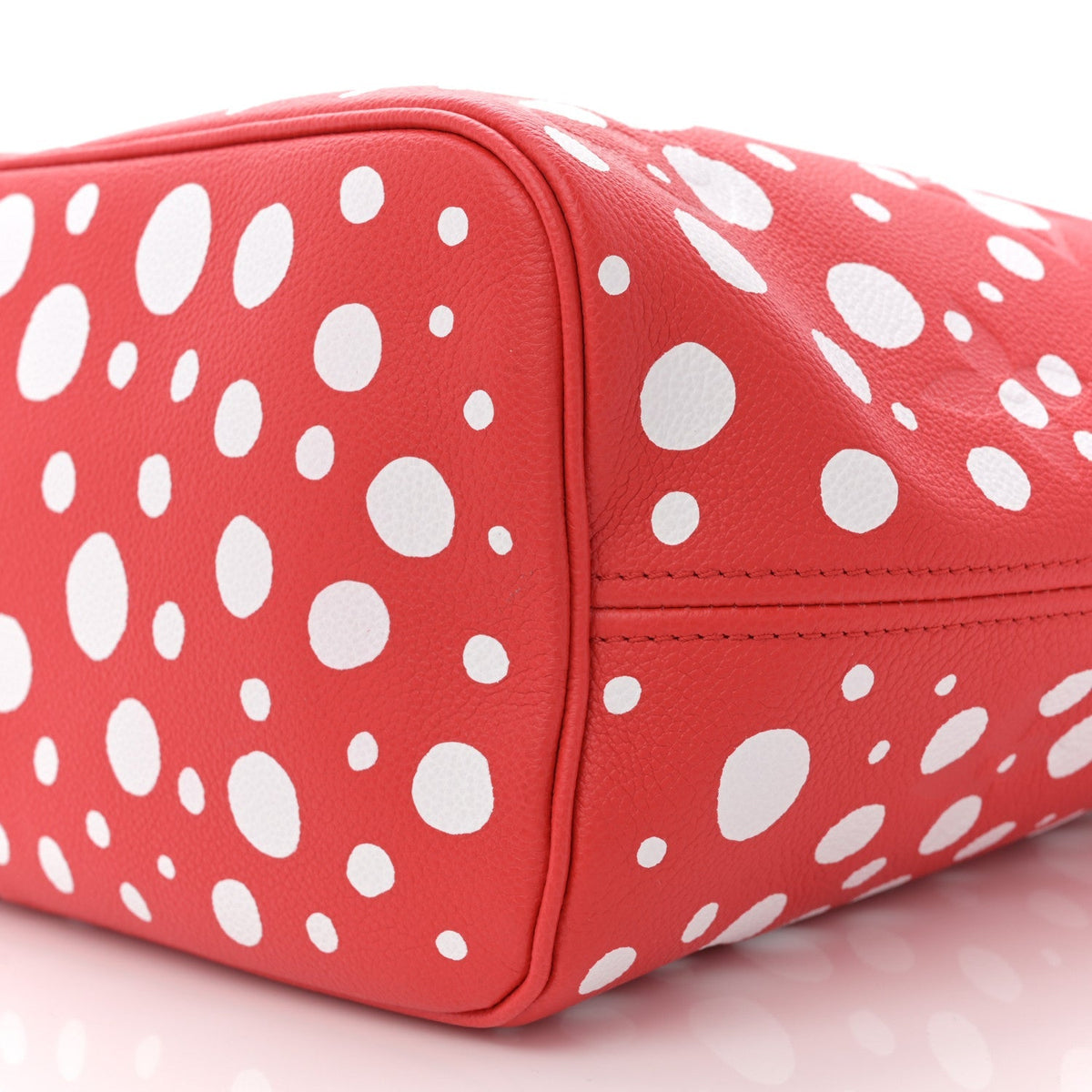 LV X YK Empreinte Infinity Dots Neverfull MM Rouge White