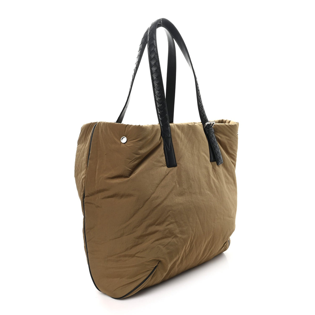 Nylon Crossroad Buckle Tote Mud