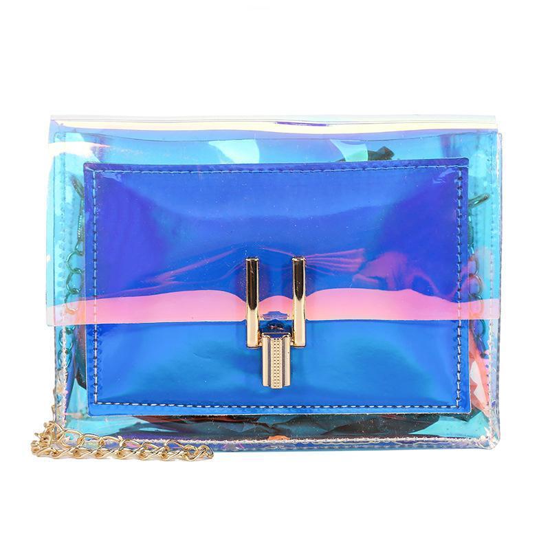 Laser Small Square Pack Power Flow Pack Summer Pack Single Shoulder New Inclined Pack