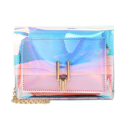 Laser Small Square Pack Power Flow Pack Summer Pack Single Shoulder New Inclined Pack