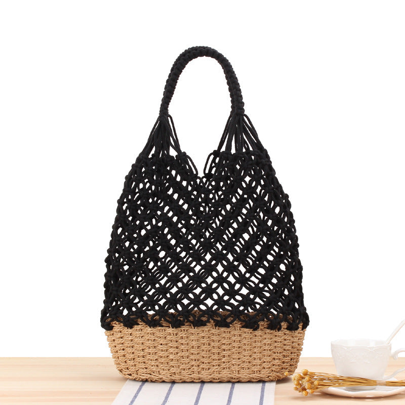 Crochet Market Bag Casual Woven Bag