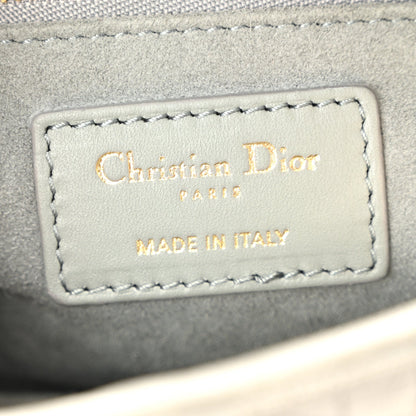 Velvet Mini Lady Dior Gray