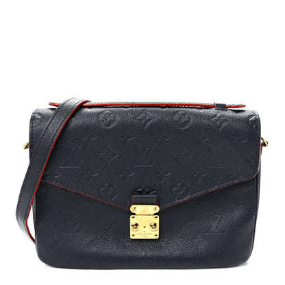 Empreinte Pochette Metis Marine Rouge