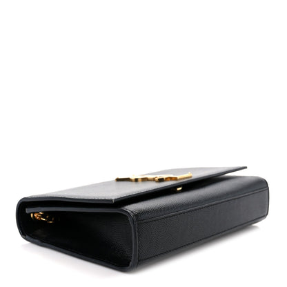 Grain De Poudre Small Monogram Kate Satchel Black