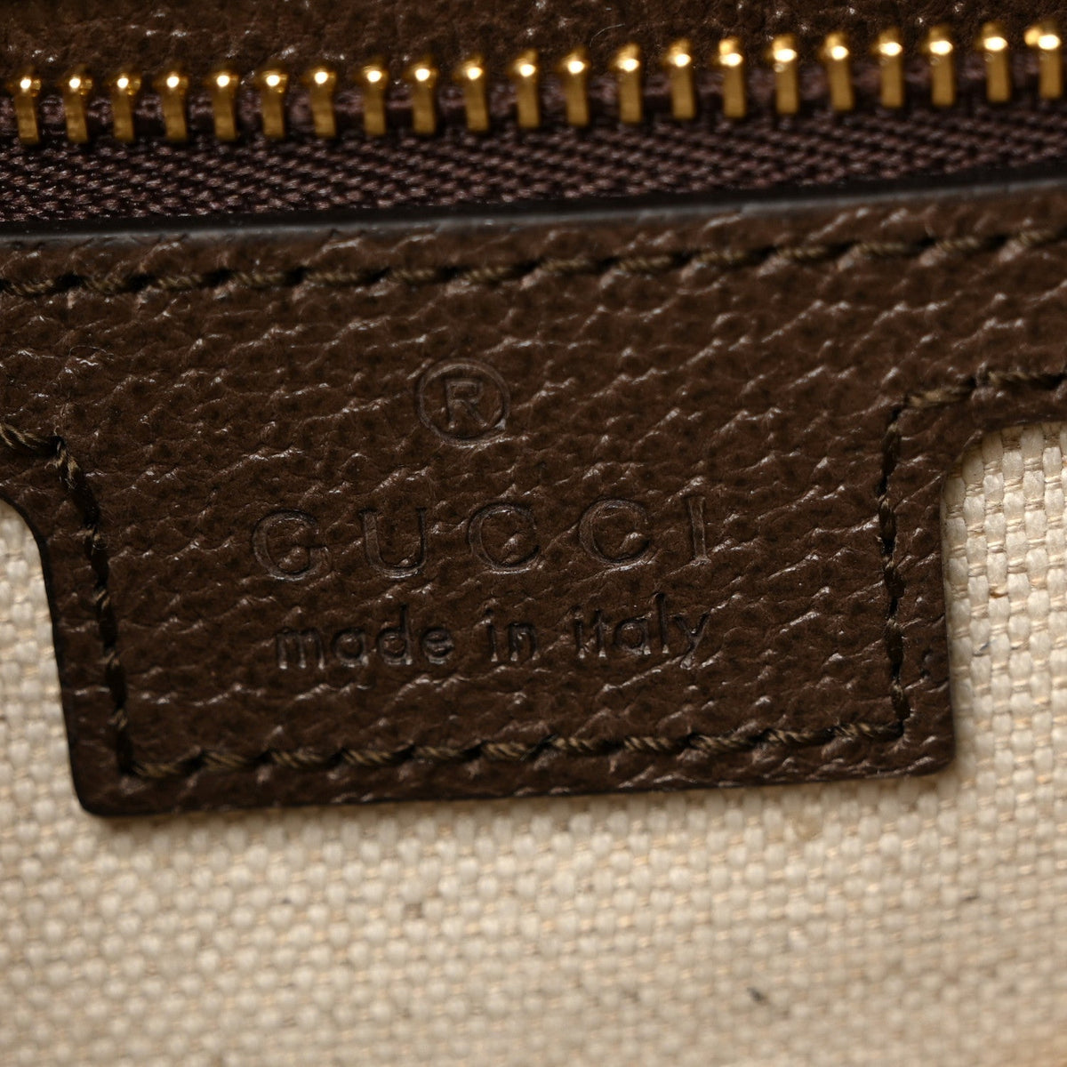 GG Supreme Monogram Textured Dollar Calfskin Web Studded Mini Ophidia Flap Shoulder Bag Beige Ebony New Acero