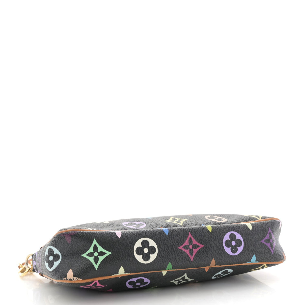 Monogram Multicolor Pochette Accessories Black