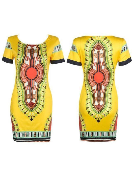 Vintage Mini Hippie Plus Size Boho Women Casual Clothing