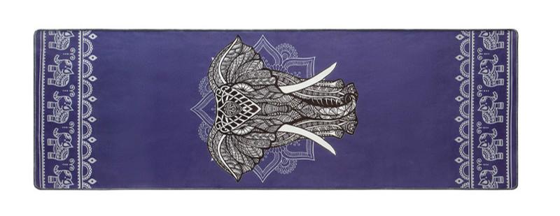 Portable Yoga Towel Non-Slip Sweat Towel Machine Wash Professional Women Lengthening And Widening Yoga Mat Cloth Fitness Blanket