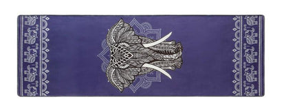 Portable Yoga Towel Non-Slip Sweat Towel Machine Wash Professional Women Lengthening And Widening Yoga Mat Cloth Fitness Blanket