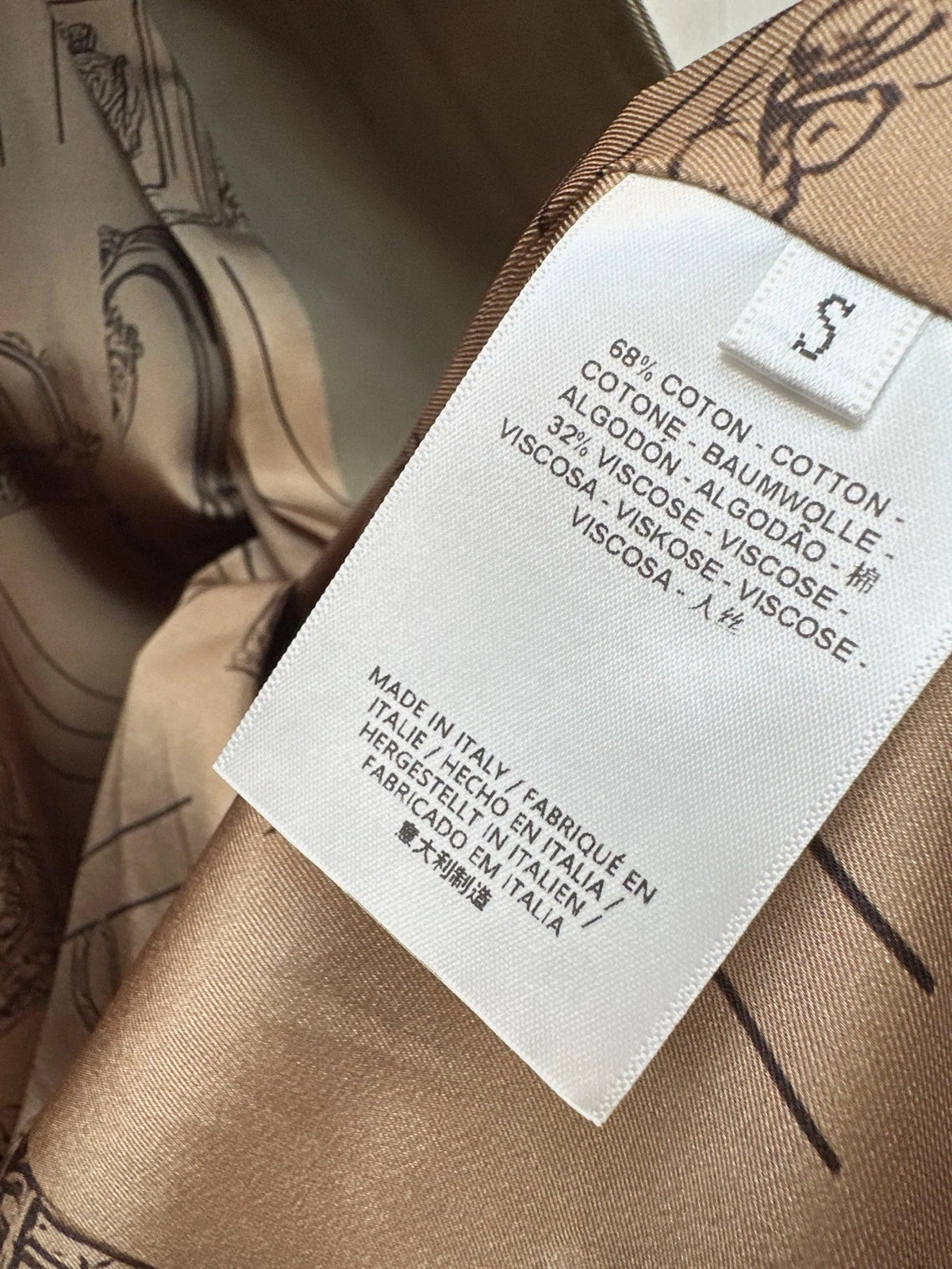 HERMES 25S TRENCH COAT 023
