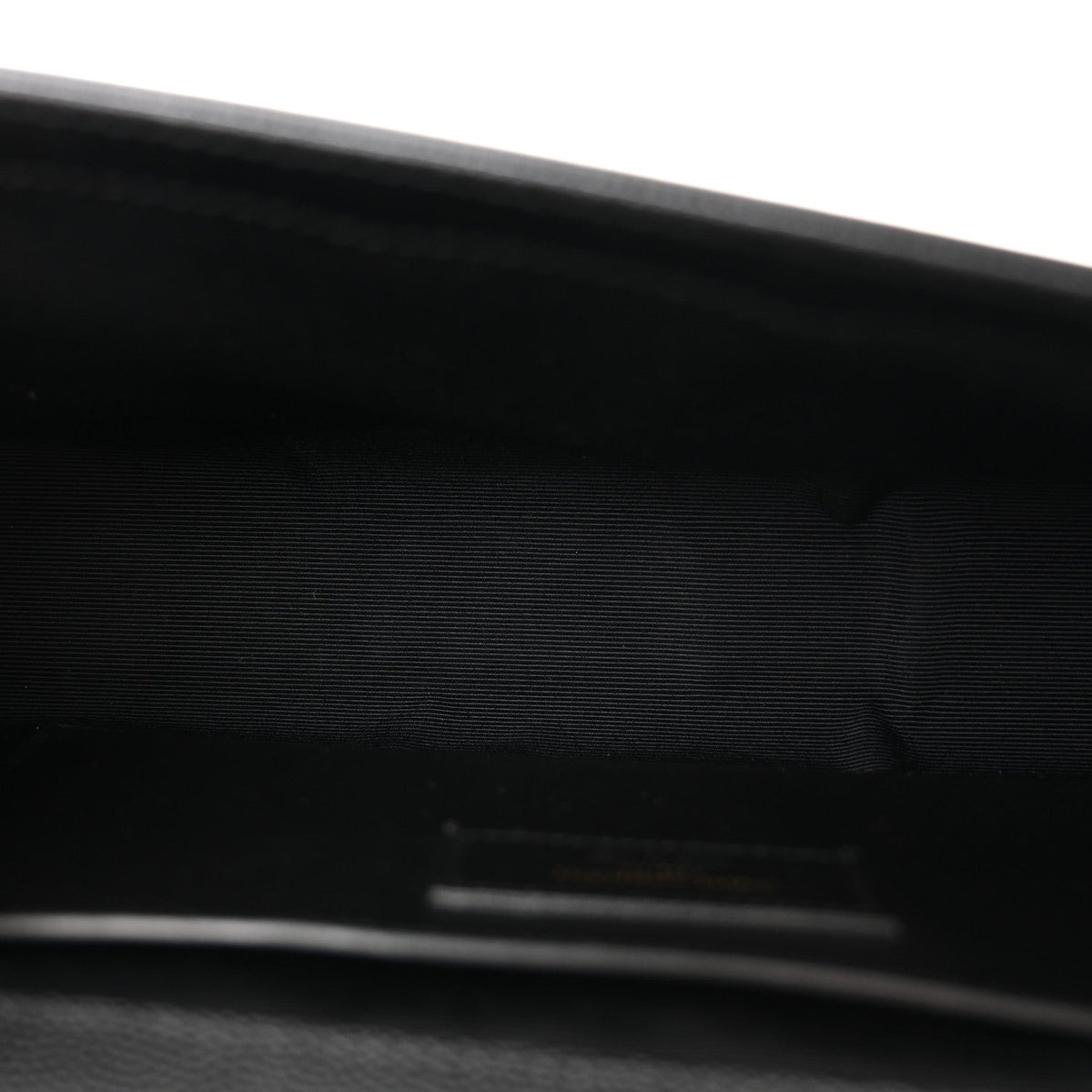 Grain De Poudre Medium Classic Monogram Kate Satchel Black