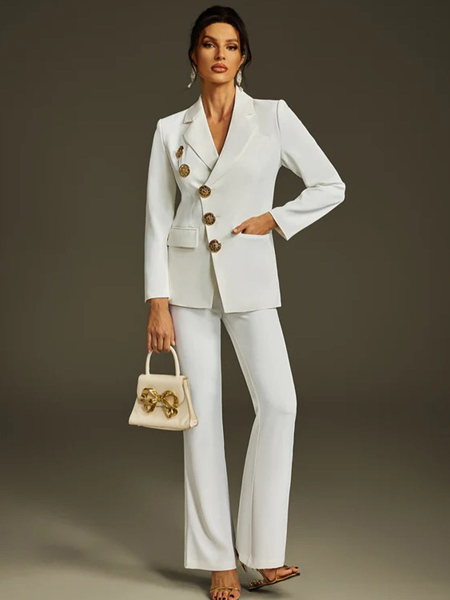 Evelina Set In White