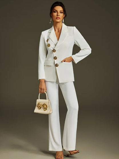 Evelina Set In White