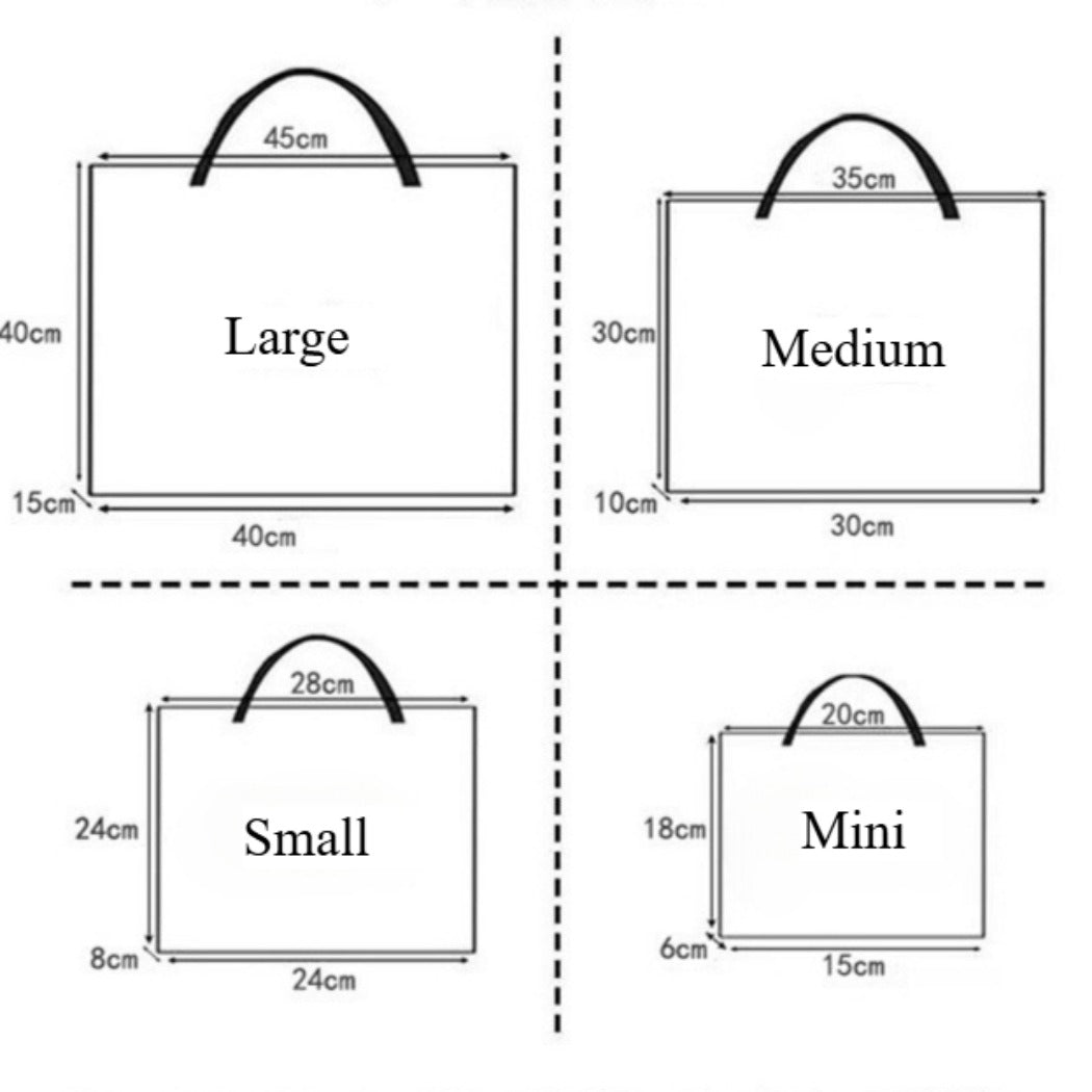 Cosbai - Green Panda Tote Bag - 4 Convenient Sizes