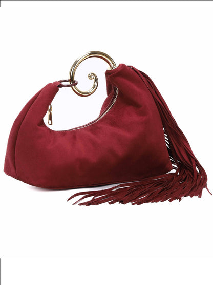 Calliope Retro Tassel Handbag