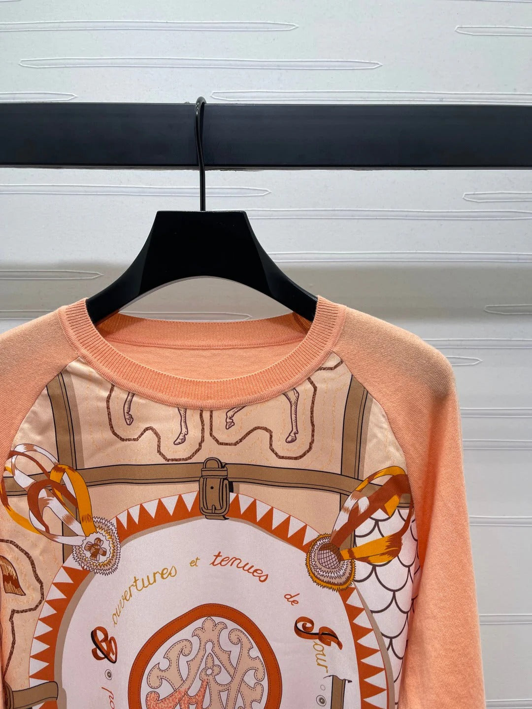 HERMES 25S LONG-SLEEVE CREW-NECK SWEATER 289