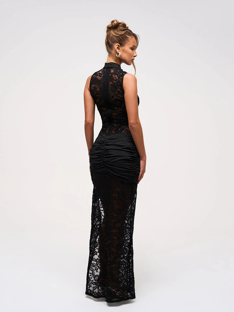 Ayla Maxi Dress In Black