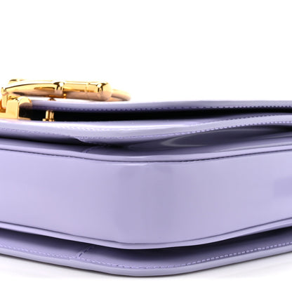 Calfskin Siena Small Shoulder Bag Lapis