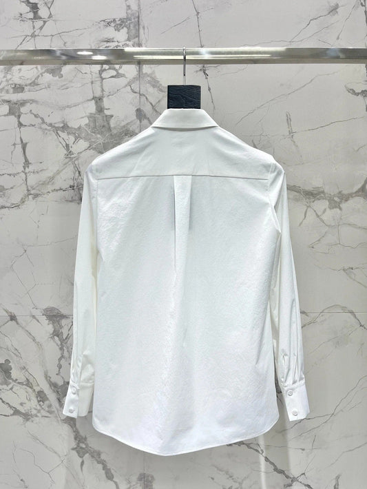 YSL 25S EMBELLISHED SHIRT STYLE 158