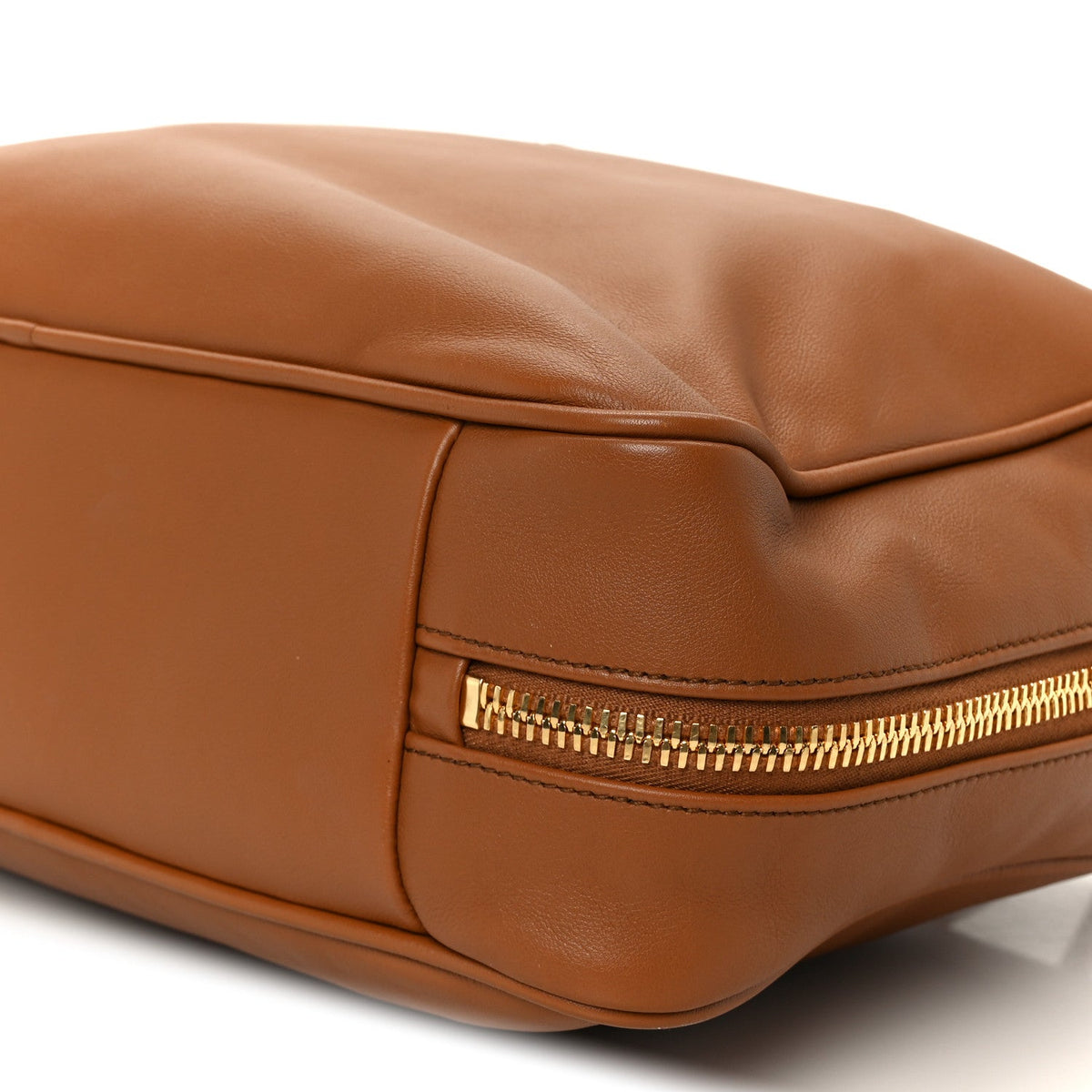 Soft Calf Softy Large Beau Top Handle Bag Cognac