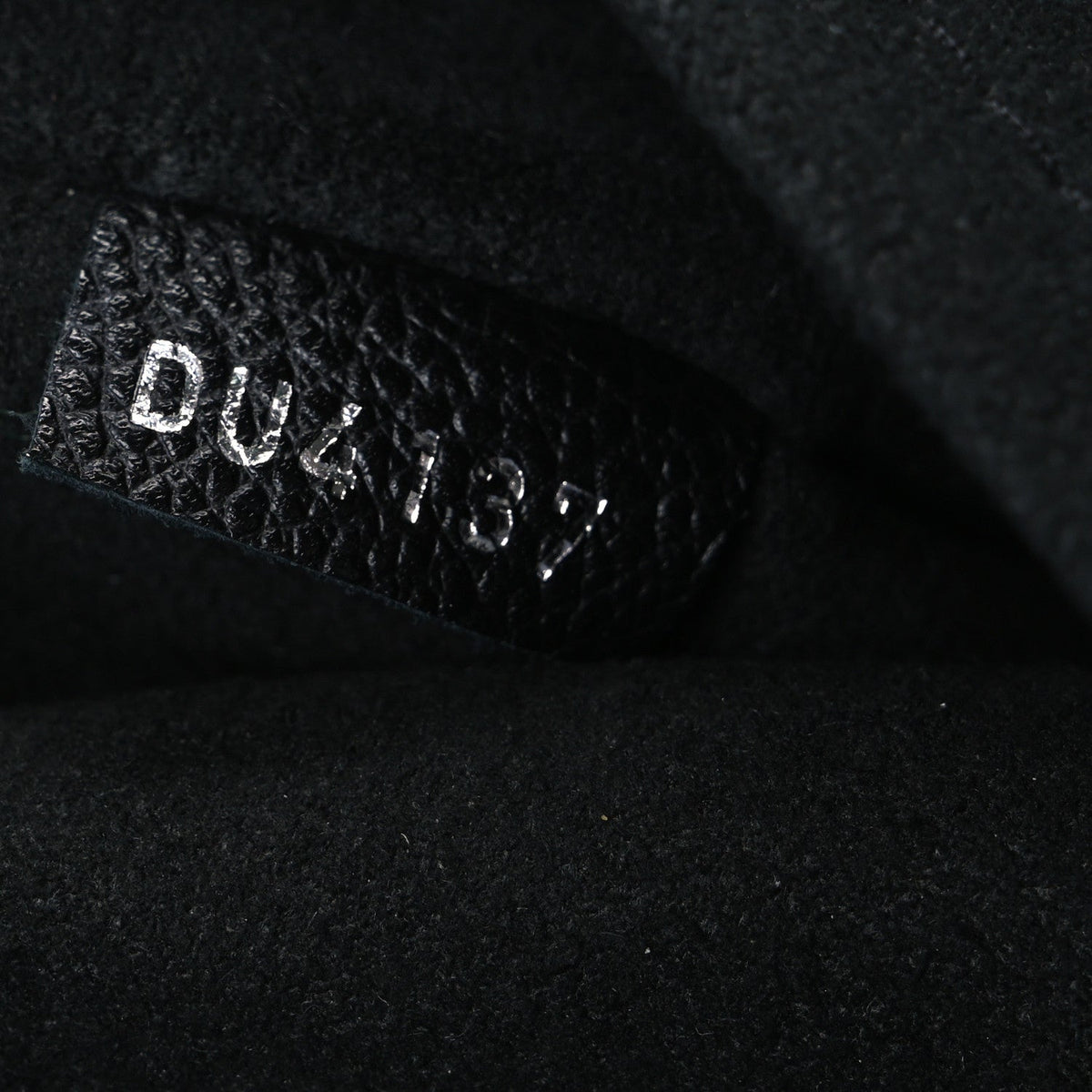Calfskin Lockme Backpack Black