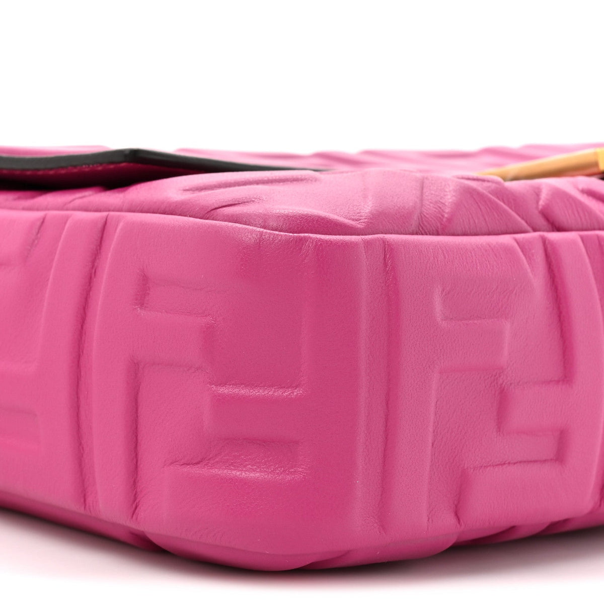 Nappa FF 1974 Embossed Baguette Ciclamino Pilar