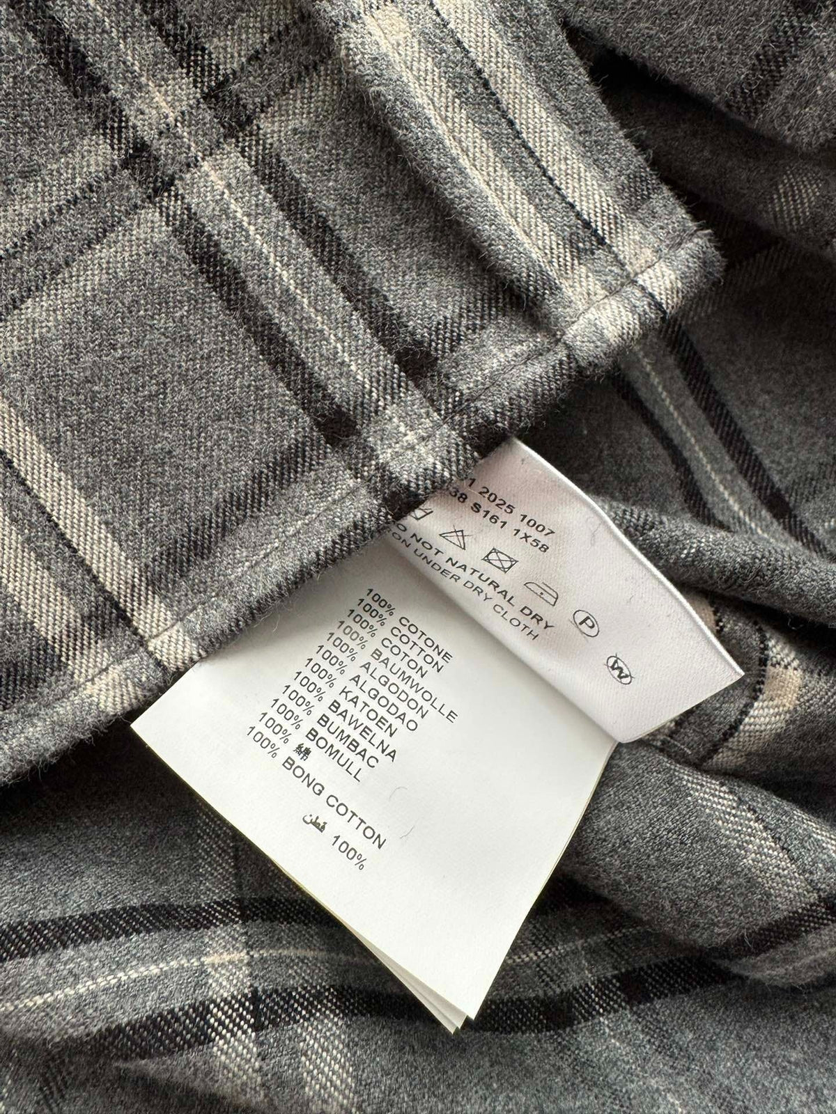 MIUMIU PLAID SHIRT STYLE 730