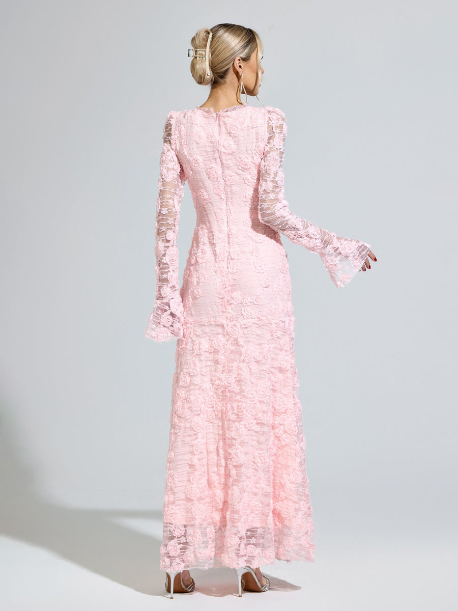 Phoebe Pink Mermaid Formal Dress