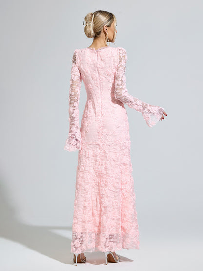 Phoebe Pink Mermaid Formal Dress