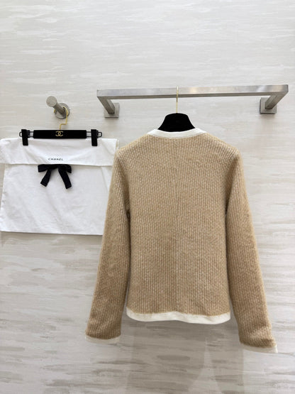 CC Long-Sleeved Knit Cardigan 344717