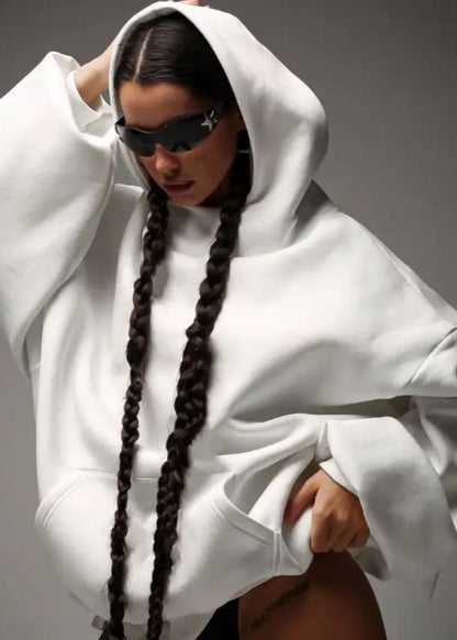 Oversized Hoodie Soft Fabric Bold Back Graphic