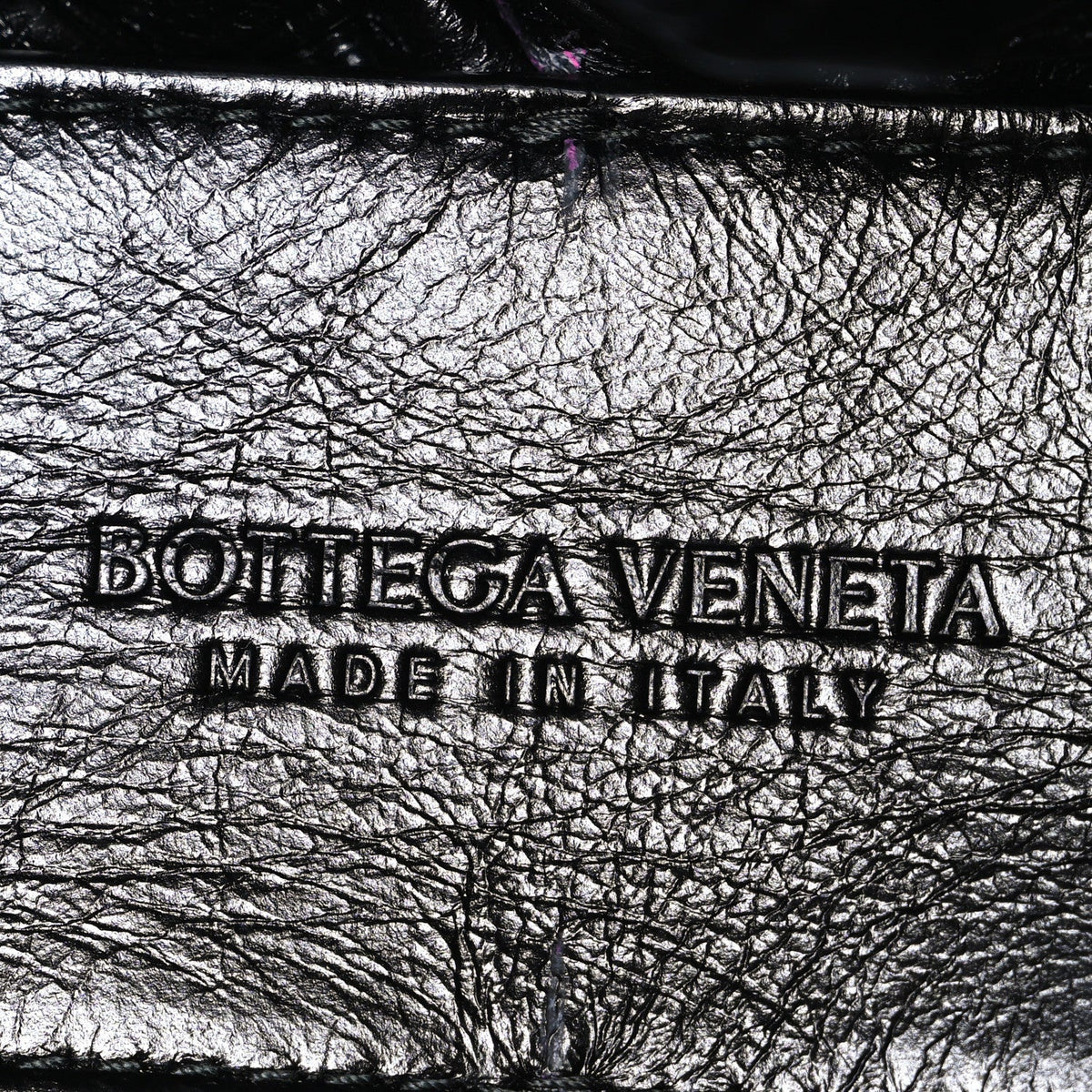 Calfskin Intrecciato Kalimero Cha-Cha Clutch Black