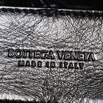 Calfskin Intrecciato Kalimero Cha-Cha Clutch Black