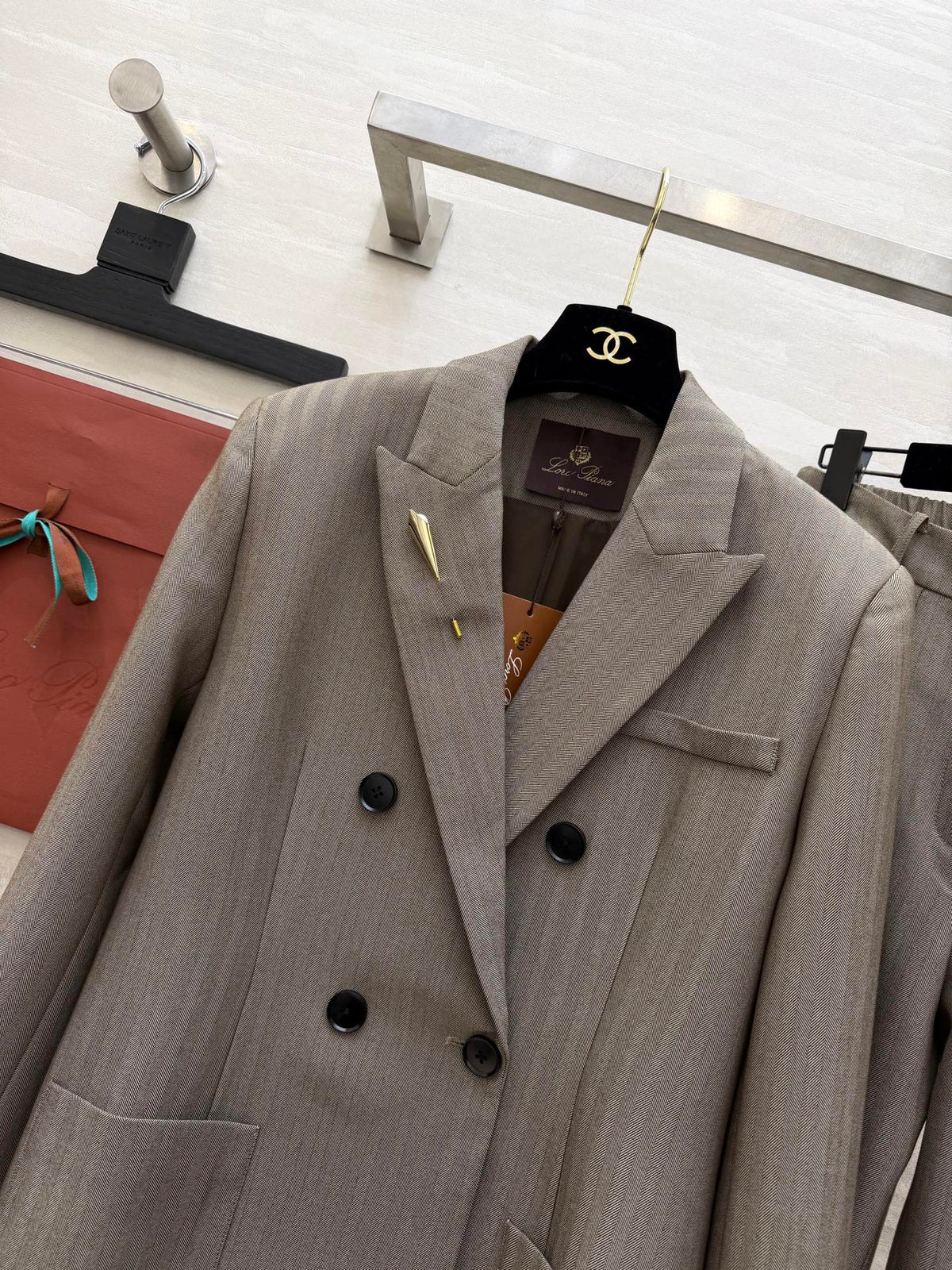 LP Milano Set Taupe Virgin Wool 346552