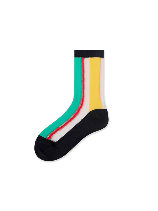 Rufia - Multi-color Knitted Short socks